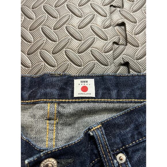 Rare Edwin‎ Jeans Mens Japanese Selvage Denim Pants Made in Japan Hemmed 30 x 25 - Picture 4 of 11